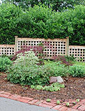 sun trellis on a deck by elyria fence